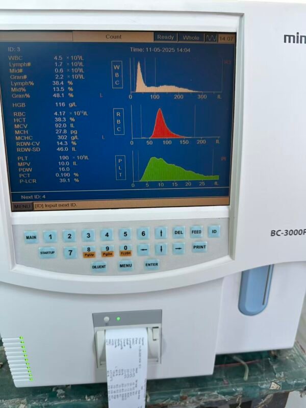 Refurbished Mindray BC-3000Plus Automatic Hematology Analyzer